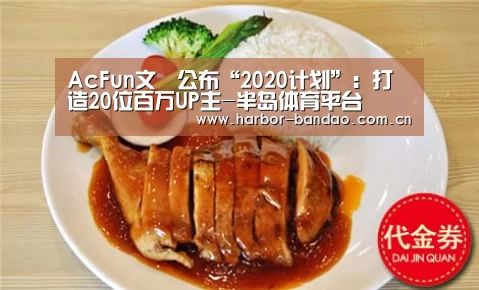 AcFun文旻公布“2020计划”:打造20位百万UP主-半岛体育平台(图3) 半岛体育平台